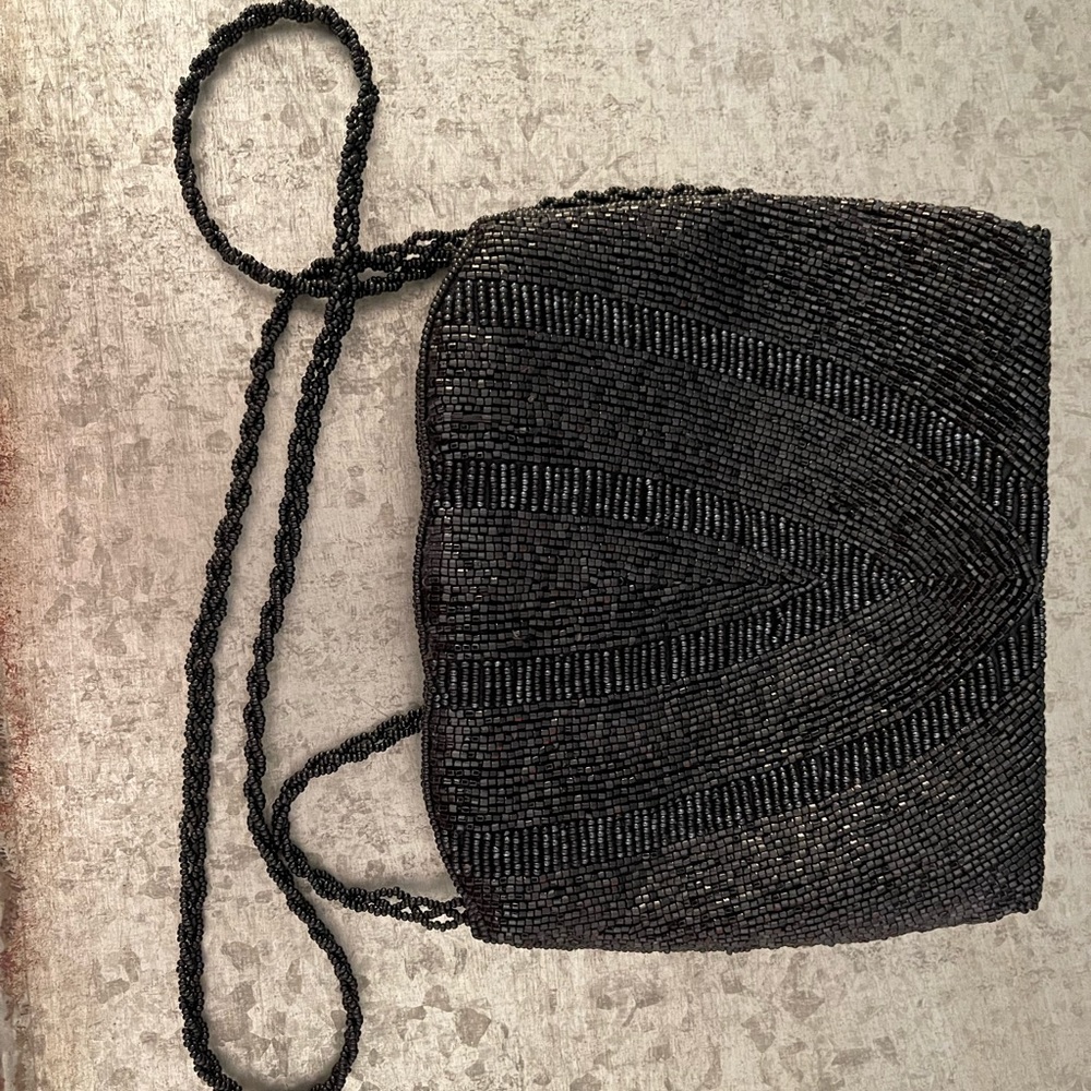 Beaded evening bag
